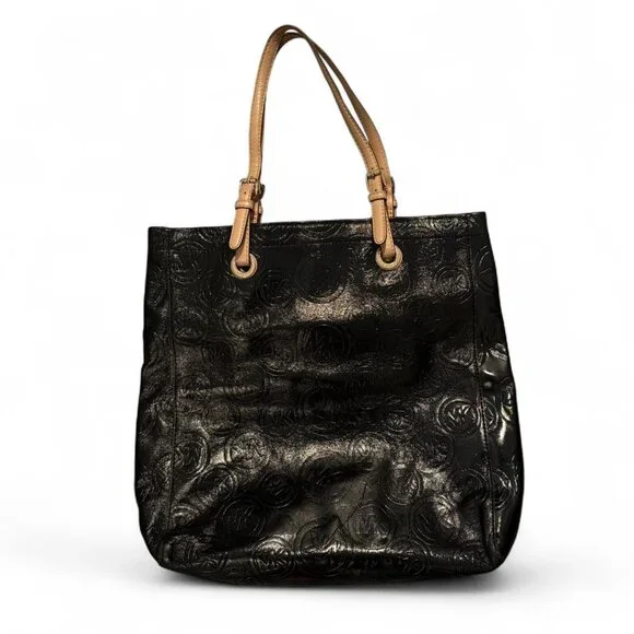 Black Michael Kors large tote bag - Picture 3 of 8